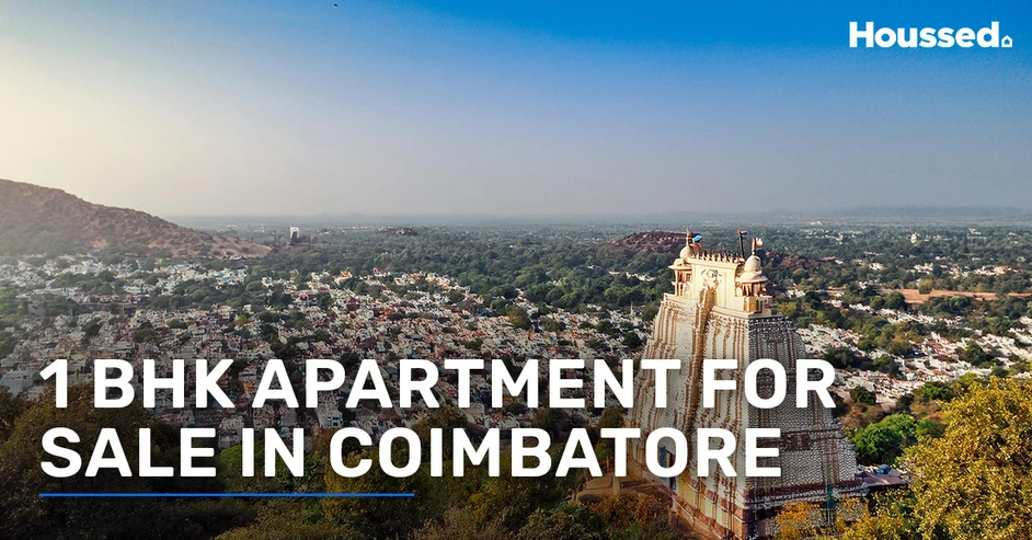 1 BHK Apartments for Sale in Coimbatore at Great Prices