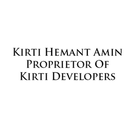 Kirti Hemant Amin Proprietor Of Kirti Developers