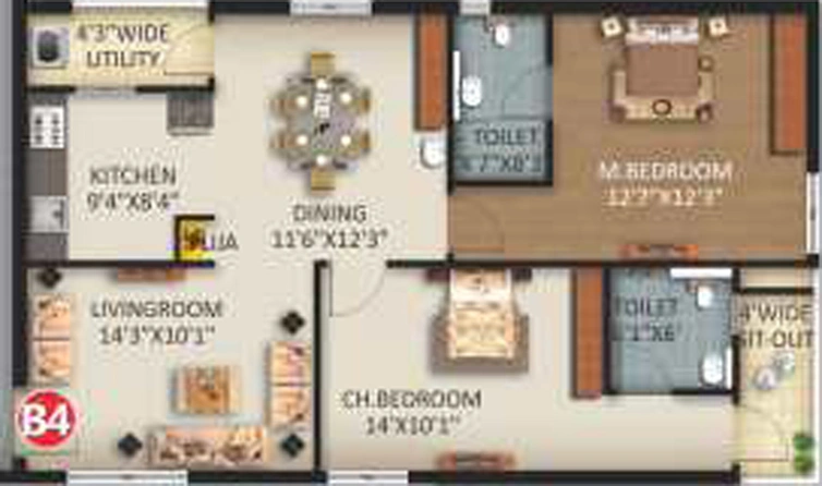 Sample Apartment