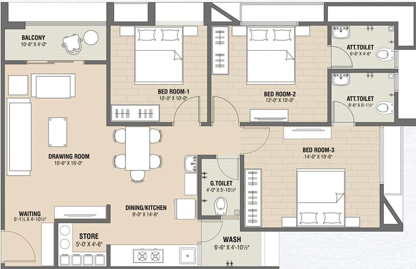 Sample Apartment