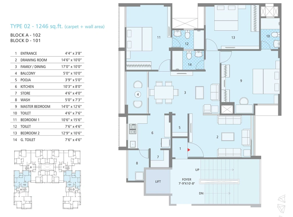 Sample Apartment