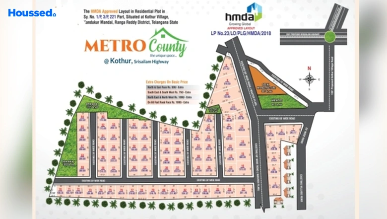 Image of Housing Plot/Residential Land for Resale in Kottur, Hyderabad