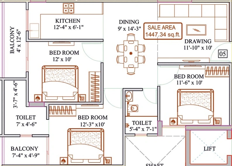 Sample Apartment