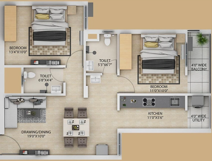 Sample Apartment