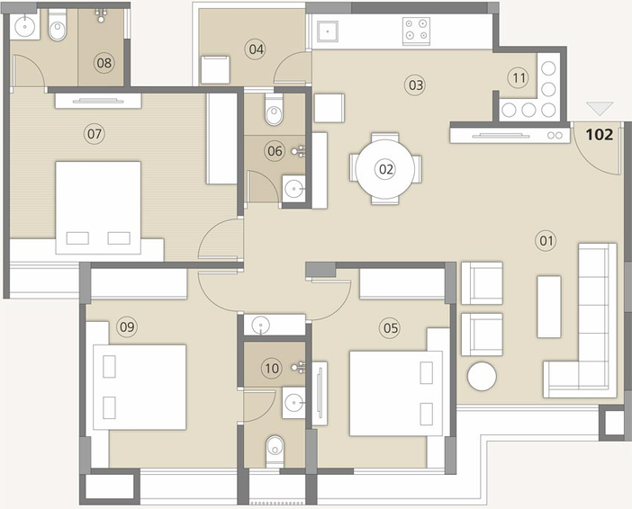 Sample Apartment
