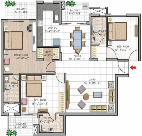 Sample Apartment