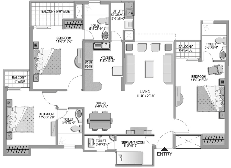Sample Apartment