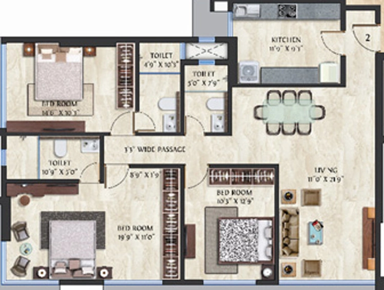 Sample Apartment