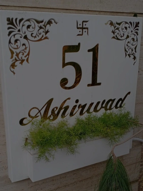7 Name Plate Designs for Your Home