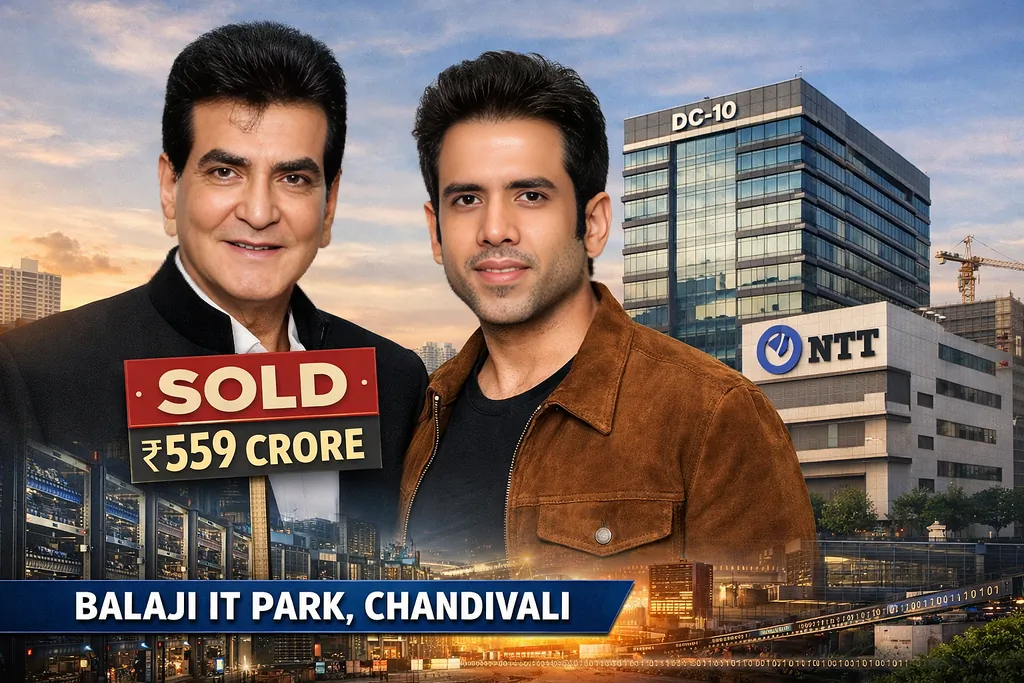 Jeetendra Tusshar Kapoor Data Center Sale: Chandivali Property Sold for Rs. 559 Crore