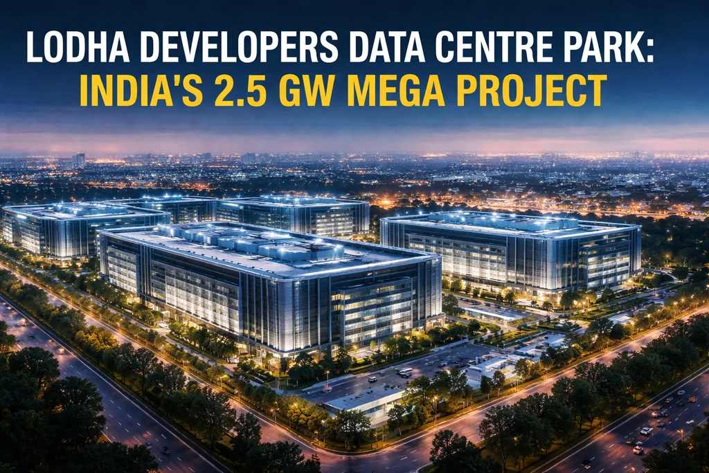 Lodha Developers to Invest Rs 1.3 Lakh Crore in 2.5 GW Data Centre Park Near Mumbai