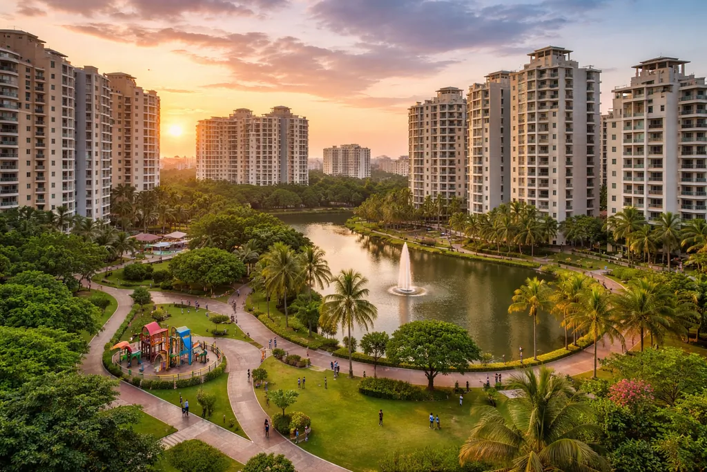 Magarpatta City: Gated Communities and Safe Residential Flats