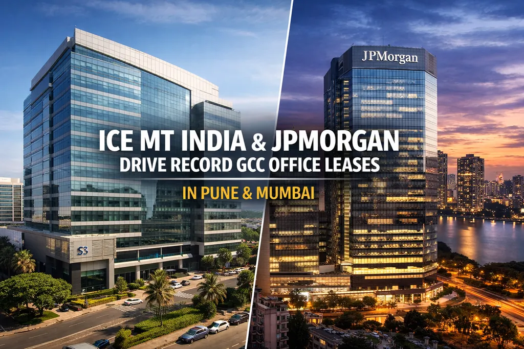 ICE MT India and JPMorgan Drive Record GCC Office Leases in Pune and Mumbai