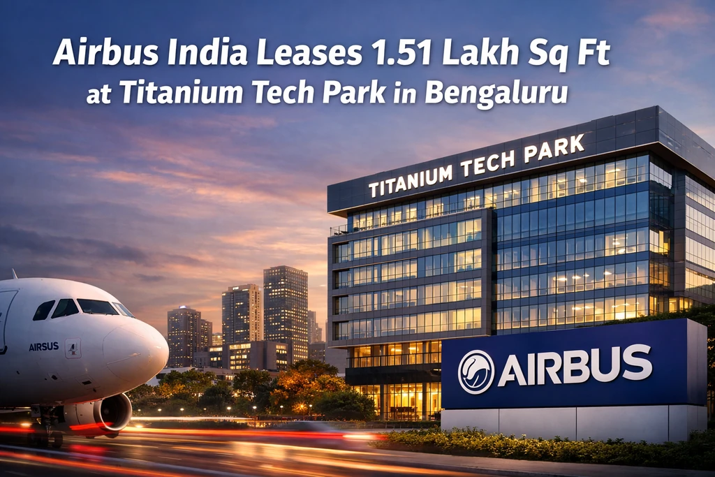 Airbus India Leases 1.51 Lakh Sq Ft at Titanium Tech Park