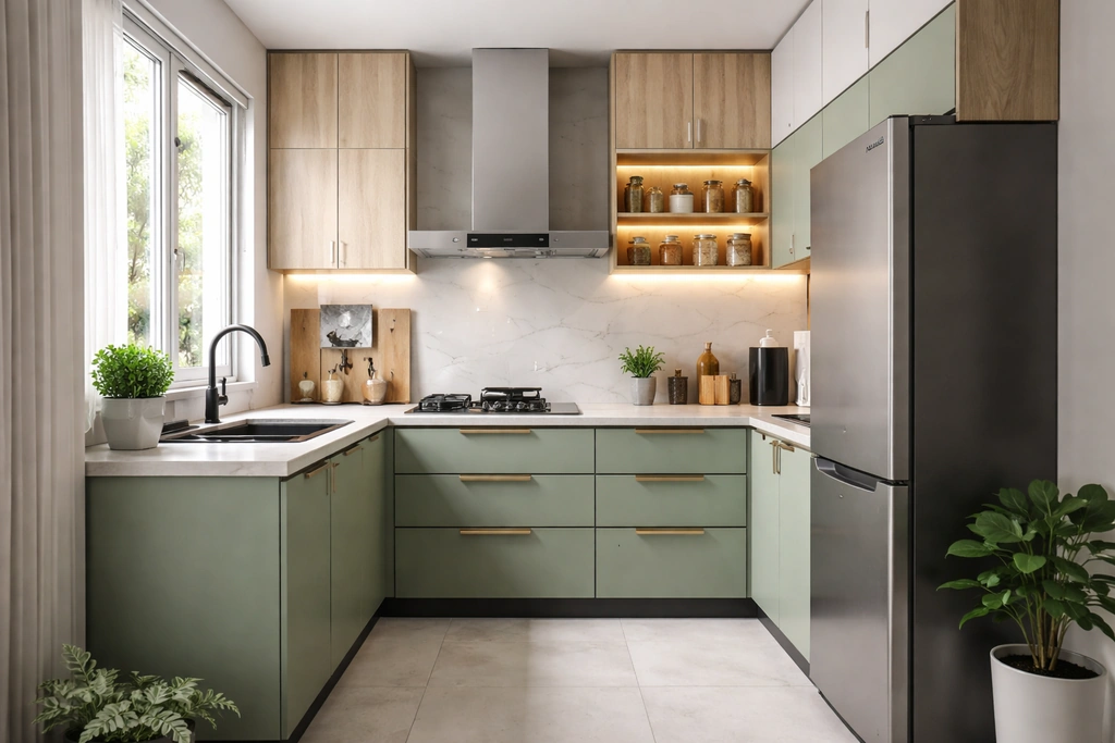 Modular Kitchen Design Ideas for Small Apartments in India