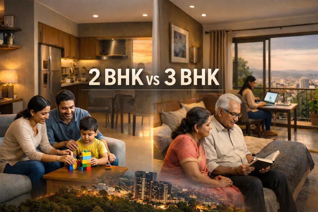 2 BHK or 3 BHK in Pune? What Families Should Choose in 2026