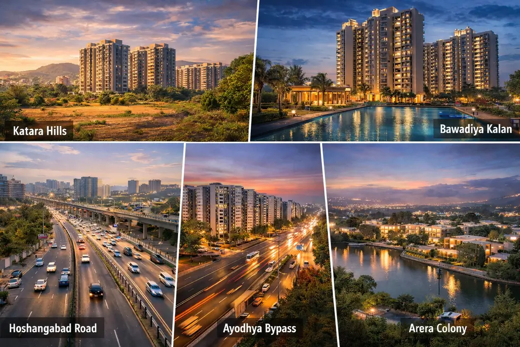 Top Areas in Bhopal Near Kolar Road for Property Investment 2026