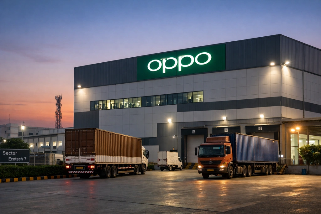 Oppo Subleases 4.3 Lakh Sq Ft Greater Noida Facility to Bhagwati Products