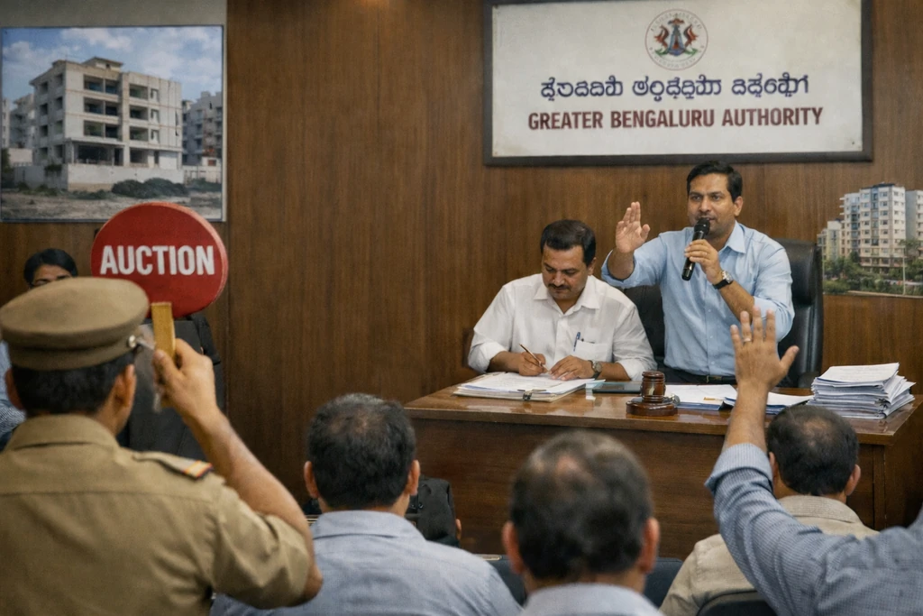 Bengaluru Property Tax Auction: 50 Bommanahalli Properties Listed by GBA