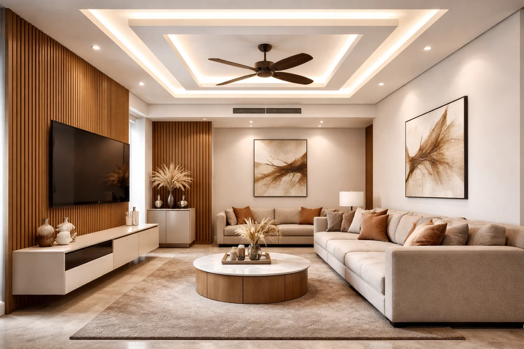 POP Ceiling Design Ideas for Living Room