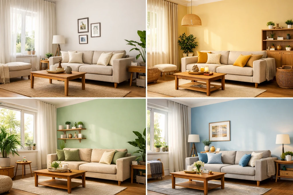 Best Colors for Living Room as per Vastu