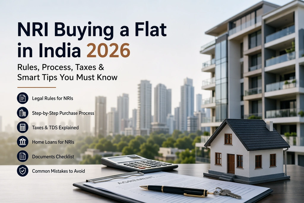 NRI Buying a Flat in India 2026: Rules, Taxes & Complete Process