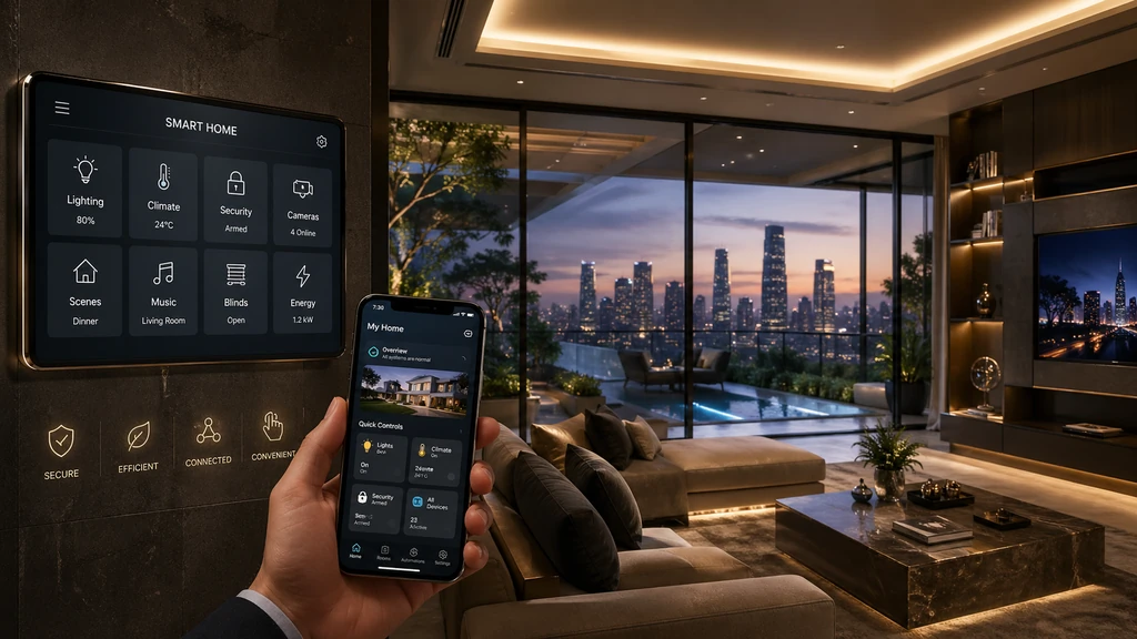 Smart Home Technology in Luxury Properties