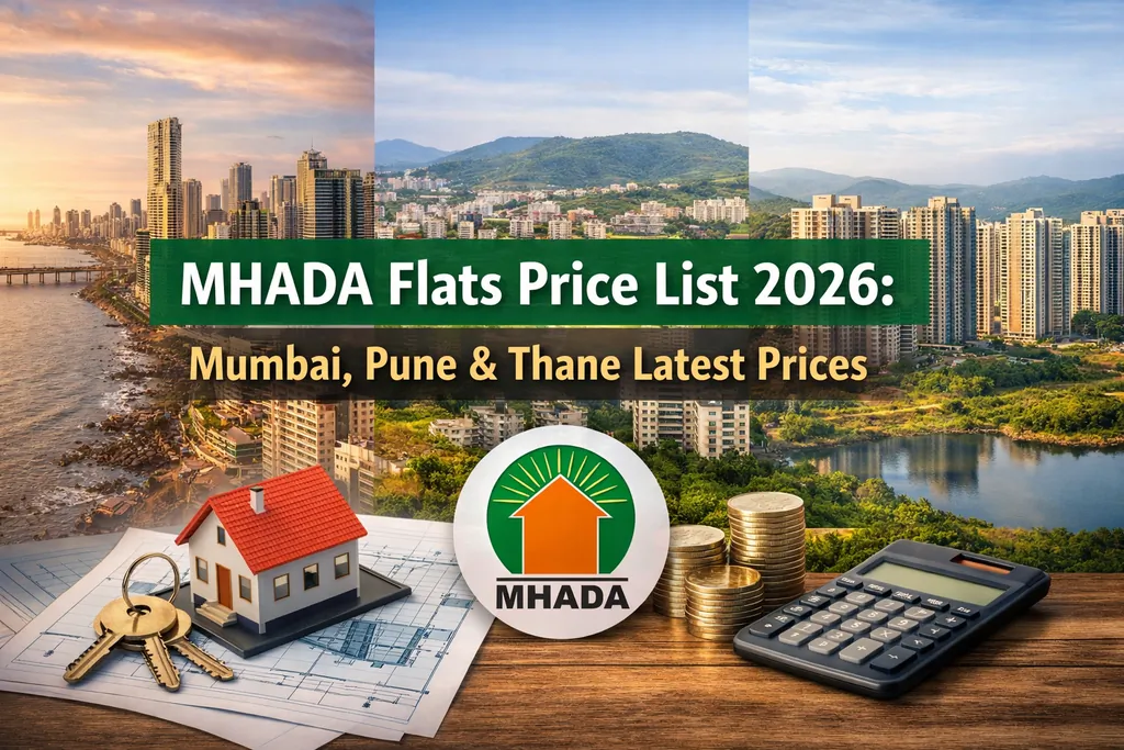 MHADA Flats Price List 2026: Mumbai, Pune & Thane Latest Prices