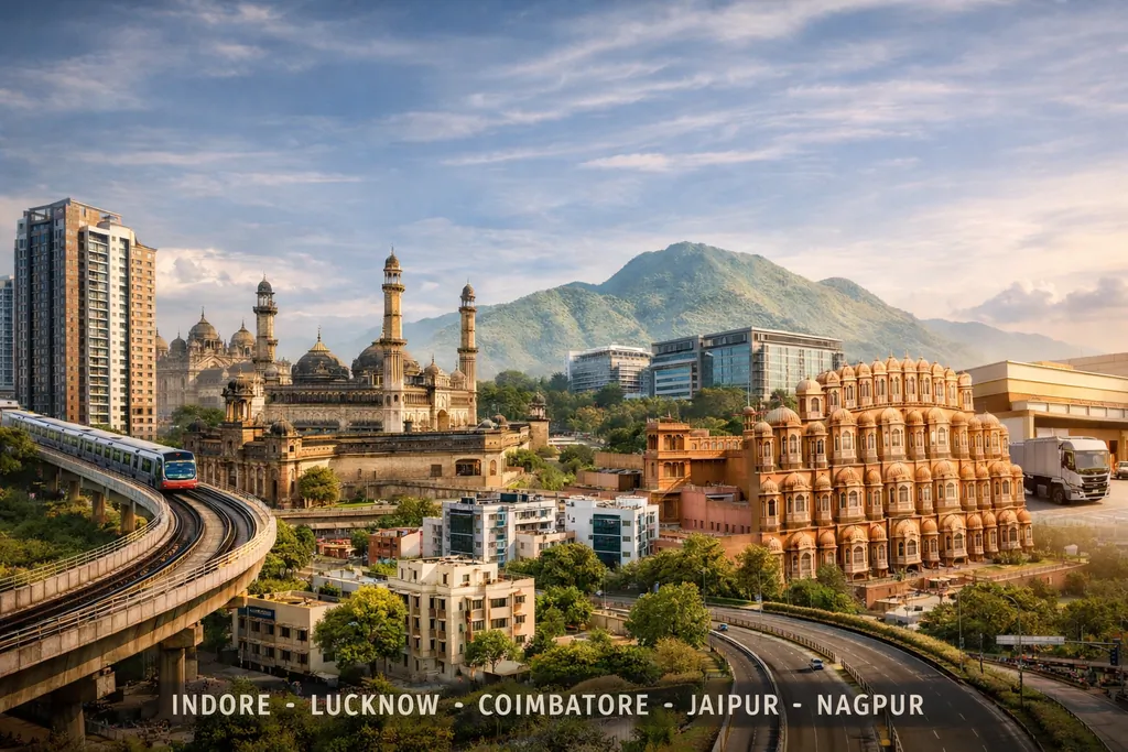 Top Tier-2 Cities in India for Real Estate Investment in 2026
