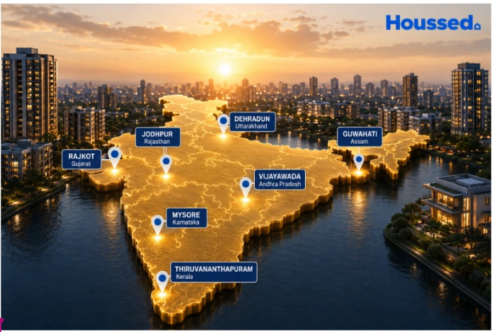 Houssed Expands to 40 Cities | Property Search Platform India