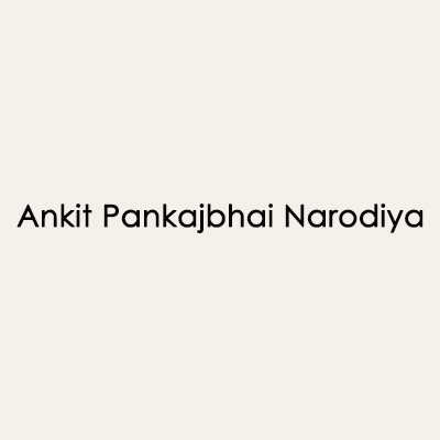 Ankit Pankajbhai Narodiya