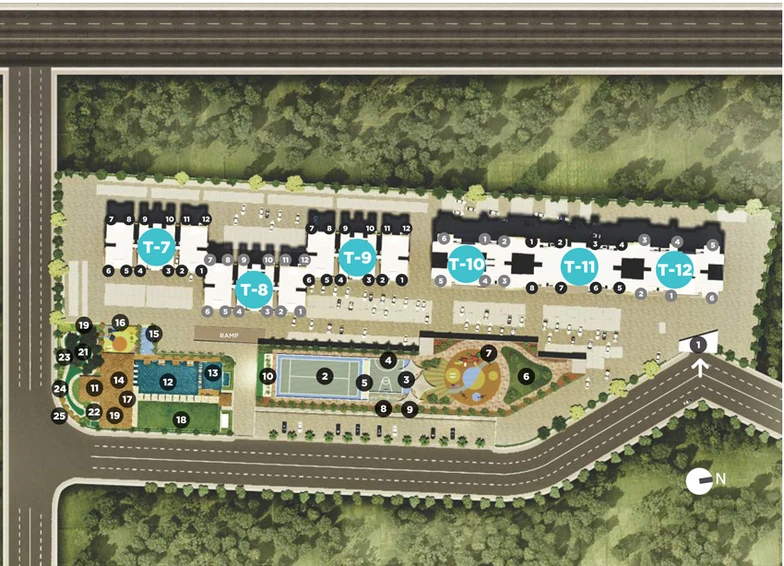 Master Plan of VTP Cygnus - Pegasus in Kharadi, Pune - Image 9760