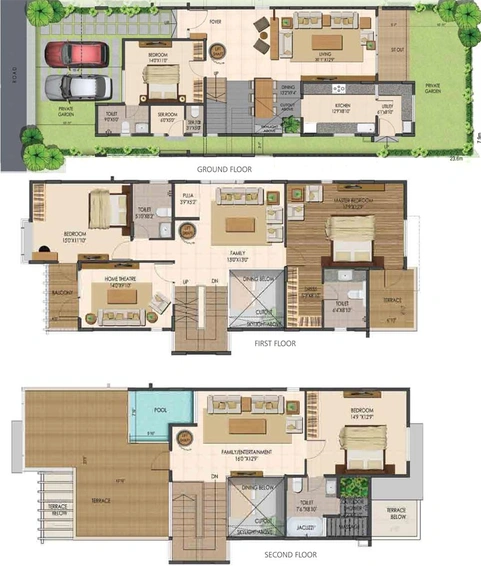 4 BHK House/Villa in Ajmera Villows in Electronic City, Bangalore - Image 802742