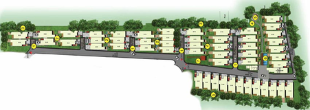 Master Plan of Ajmera Villows in Electronic City, Bangalore - Image 129718