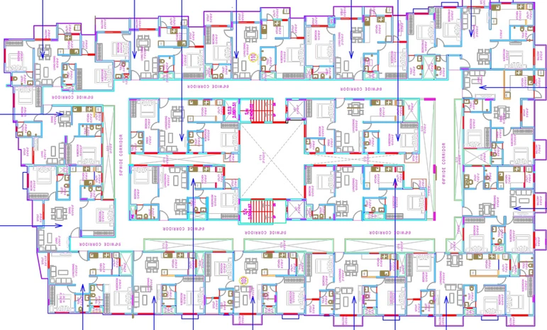 Floor Plan of Sri The Haven in Whitefield, Bangalore - Image 129690