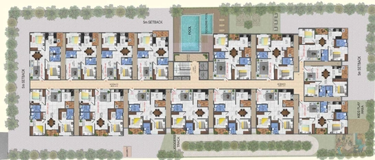 Master Plan of Sree Samruddhi in Whitefield, Bangalore - Image 129745