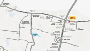 Location of Balaji Aavaas - Image 129753