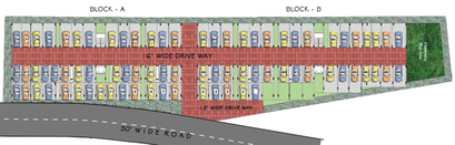 Master Plan of Green Rose Manshion in Belathur, Bangalore - Image 129841