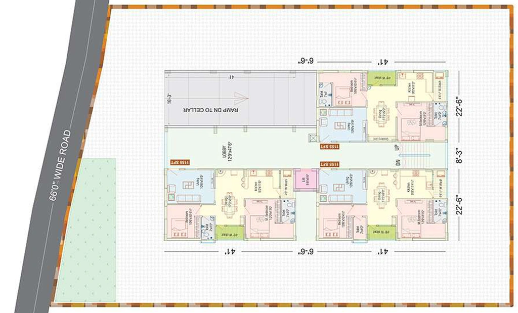 Master Plan of APR Praveens Prime in Patancheru, Hyderabad - Image 129912