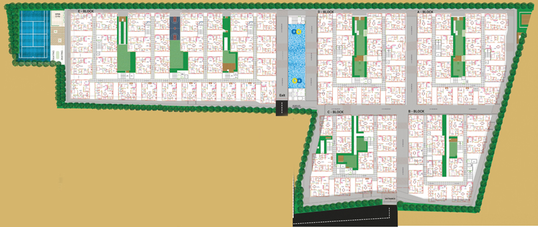Master Plan of Asrithas Signature Towers in Thumkunta, Hyderabad - Image 129932