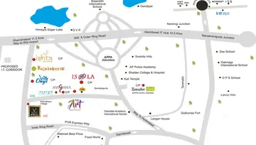 Location of Giridhari Rajakshetra Apartment - Image 129995