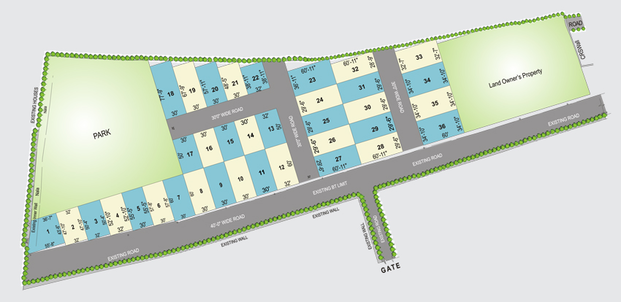 Master Plan of Marams Devaki Enclave in Hastinapuram, Hyderabad - Image 130045