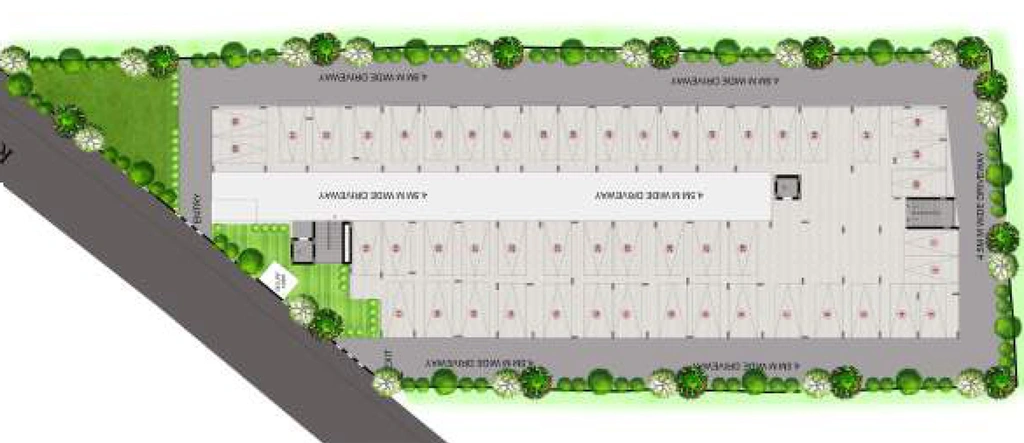 Master Plan of Aasthas Green Space in Osman Nagar, Hyderabad - Image 130093