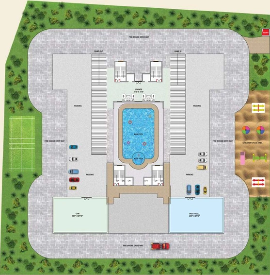 Master Plan of RM Preethi Woods in Thanisandra, Bangalore - Image 130184
