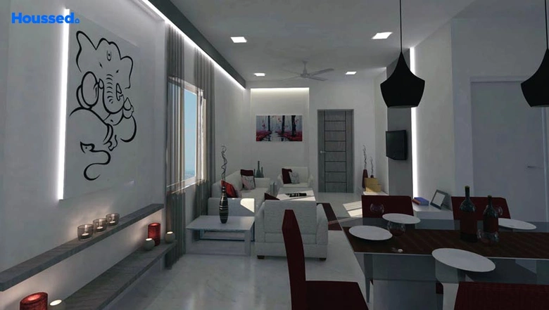 Living Room of Upscale The Ripple in Gunjur Palya, Bangalore - Image 130270