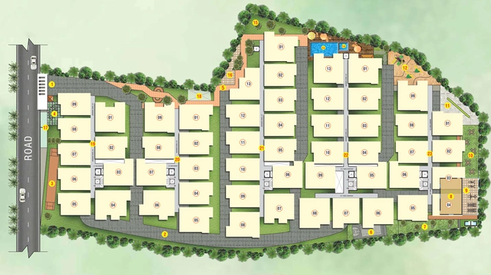 Master Plan of Saranya Sannidhi in Whitefield, Bangalore - Image 130392