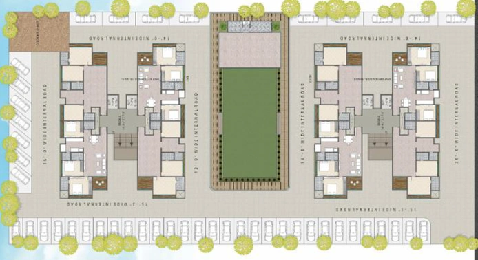 Master Plan of Orchid Elite in Palanpur, Surat - Image 91708
