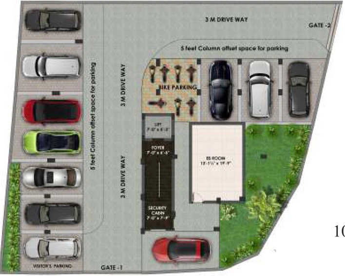 Master Plan of New Venus Signature in Kilpauk, Chennai - Image 130484
