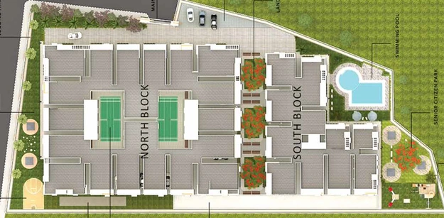 Master Plan of CMRS Moonstone in Whitefield, Bangalore - Image 130575