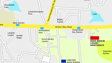 Location of Nagamani Oasis Breeze - Image 130617